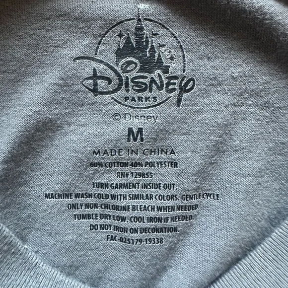 Disney Parks Haunted Mansion Long Sleeve Shirt 👻 | Unisex | Gray | Size M - Picture 3 of 12